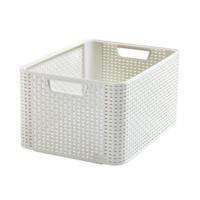 Curver style opbergmand 30l wit - thumbnail