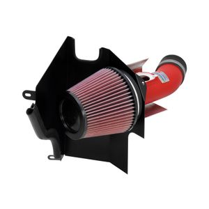 K&N Typhoon Kit Subaru WRX / STi 2.5 2000-2007 (gerimpeld rood) (69-8001TWR) 698001TWR