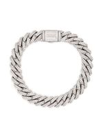 DARKAI bracelet Prong Pavé serti de cristaux - Argent