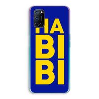 Habibi Blue: Oppo A92 Transparant Hoesje