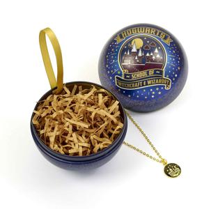 Harry Potter tree ornment with Necklace Hogwarts School of Witchcraft and Wizardry