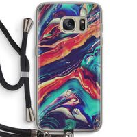 Chameleon Sun: Samsung Galaxy S7 Transparant Hoesje met koord