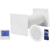 SIKU Ventilator met warmteterugwinning 15 m³/h, 30 m³/h, 50 m³/h Energielabel: A (A+ - G) 50076