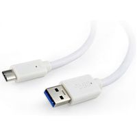 Gembird CCP-USB3-AMCM-6-W USB-kabel 1,8 m USB 3.2 Gen 1 (3.1 Gen 1) USB A USB C Wit