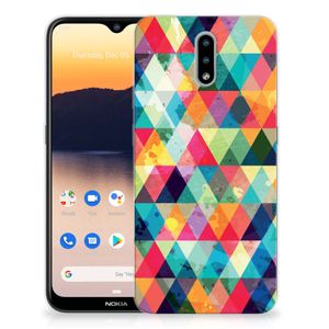 Nokia 2.3 TPU bumper Geruit