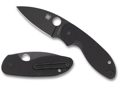 Spyderco Efficient Black / Black 8Cr13MoV PE Mes