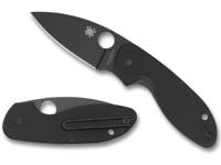 Spyderco Efficient Black / Black 8Cr13MoV PE Mes