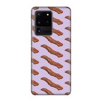 Bacon to my eggs #2: Volledig geprint Samsung Galaxy S20 Ultra Hoesje