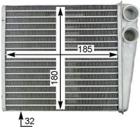 Kachelradiateur, interieurverwarming AH208000S