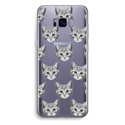 Kitten: Samsung Galaxy S8 Plus Transparant Hoesje