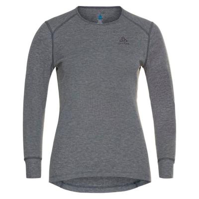 Active Warm Eco LS Thermoshirt Dames Odlo Steel Grey Melange L