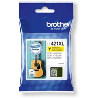 Inktcartridge Brother LC-421XLY geel