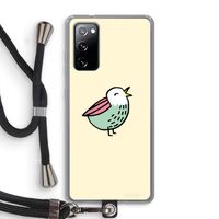 Birdy: Samsung Galaxy S20 FE / S20 FE 5G Transparant Hoesje met koord