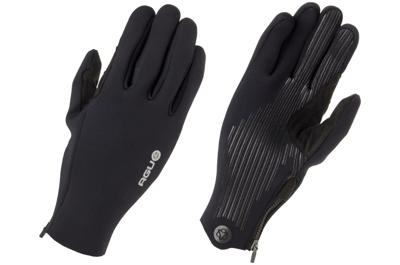 AGU Neoprene Zip Handschoenen - Zwart - XXXL