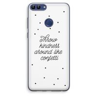 Confetti: Huawei P Smart (2018) Transparant Hoesje