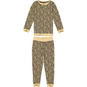 Quapi Meisjes pyjama Puck - AOP animal zand