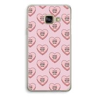 Chicks before dicks: Samsung A3 (2017) Transparant Hoesje