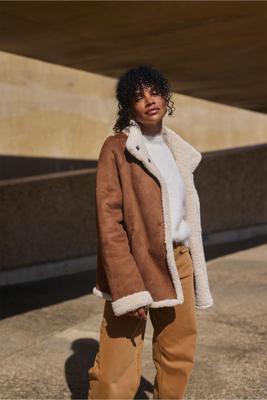 Studio Anneloes Lisanne Lammy Coat 12837 Winterjassen 1300 Caramel
