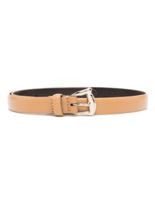 Alberta Ferretti ceinture fine en cuir - Tons neutres