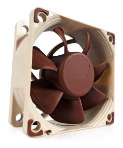 Noctua NF-A6x25 PWM Computer behuizing Ventilator 6 cm Beige, Bruin