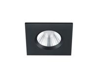 Trio Badkamer inbouwspotZagros met led vierkant zwart - 650610132