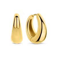 Oorbellen hoops statement | kies je maat - Stainless steel GOUD - 20mm - Goud