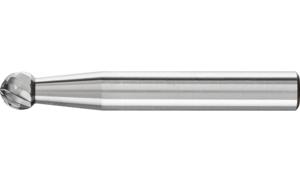 PFERD 21112526 Freesstift Bol Lengte 45 mm Afmeting, Ø 6 mm Werklengte 5 mm Schachtdiameter 6 mm