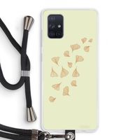 Falling Leaves: Samsung Galaxy A71 Transparant Hoesje met koord