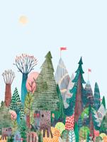 Dutch Cute Walls- Pine Forest 212x280cm - CW6034-2