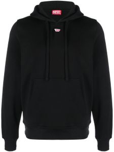 Diesel hoodie à patch logo - Noir