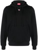 Diesel hoodie à patch logo - Noir - thumbnail