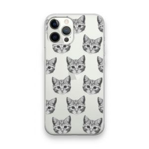 Kitten: iPhone 12 Pro Max Transparant Hoesje