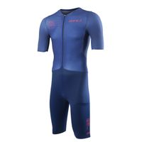 Zone3 Aeroforce X II trisuit korte mouw blauw heren S