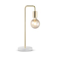 Light depot - Noble Marble Tafellamp - Marmer/Goud - Outlet