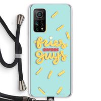 Always fries: Xiaomi Mi 10T 5G Transparant Hoesje met koord