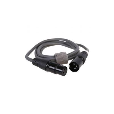 Benel XLR Kabel 3-Pins XLR Male naar Female 1,5m