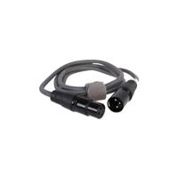 Benel XLR Kabel 3-Pins XLR Male naar Female 1,5m - thumbnail
