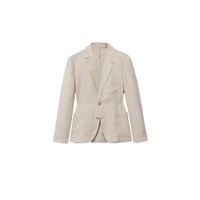 Mango Man slim fit colbert lichtbeige - thumbnail