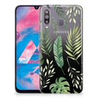 Samsung Galaxy M30 | TPU Case | Leaves