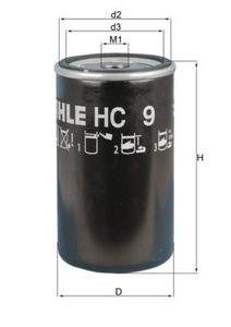 Hydraulische filter, automatische transmissie HC9