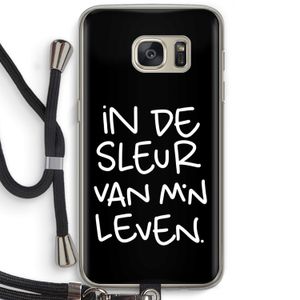 De Sleur: Samsung Galaxy S7 Transparant Hoesje met koord