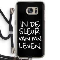 De Sleur: Samsung Galaxy S7 Transparant Hoesje met koord