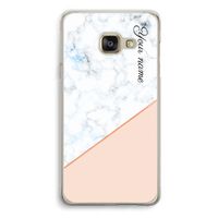 Marmer in stijl: Samsung A3 (2017) Transparant Hoesje