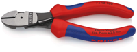 Knipex Kracht-Zijsnijtang | 160 mm Lengte | Meer-Componentengrepen | Zwart Geatramenteerd - 74 12 160 SB