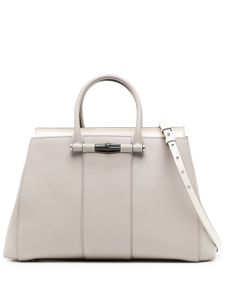 Gucci sac cabas Lady Bamboo en cuir - Gris