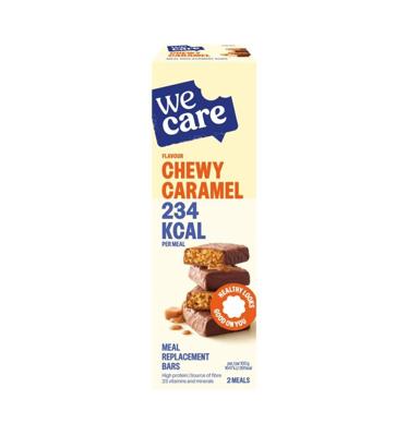 Meal replacement bars chewy caramel