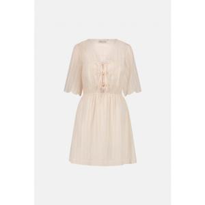 Fabienne Chapot - Wit | Dames | Jurk | Wit | 46 | regular | Kamst mode