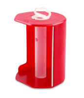 Kip 335 Dispenser Masker Kunststof Rood Kip 335 Dispenser Masker Kunststof Rood