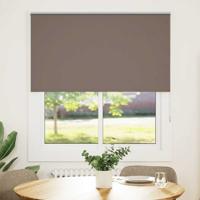 Rolgordijn verduisterend koffie 140x150 cm stofbreedte 136,6 cm