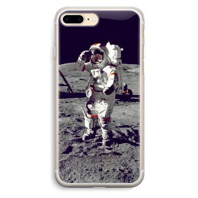 Spaceman: iPhone 7 Plus Transparant Hoesje